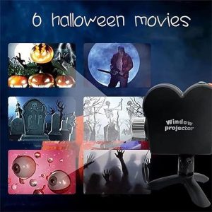 Halloween Christmas Projection Lamp With 12 Images