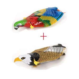 【】Simulation Bird Interactive Cat Toy