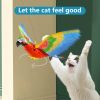 【】Simulation Bird Interactive Cat Toy