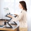 360 Ergonomic Laptop Stand For Desk With Detachable Mouse Plate