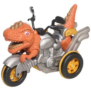 Dinosaur Wireless Remote Control Car with Music, Light & Spray, 360°Rotation, Dinosaur Monster Trucks Kids Toys