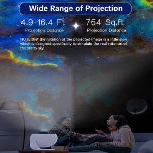 Galaxy Projector, 13 in 1 Planetarium Star Projector Realistic Starry Sky Night Light with Solar System Constellation Moon