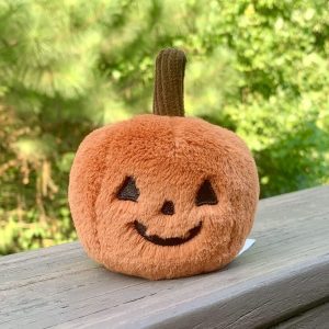 Ooky Jack O'Lantern Stuffed Toy, Spooky Halloween Plush