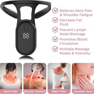 Portable Lymphatic Soothing Body Shaping Neck Instrument, Massager Relief Soothing Neck Instrument