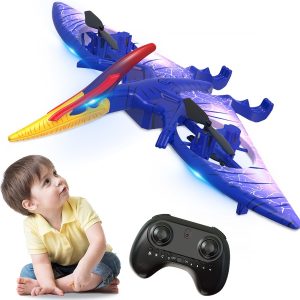 Pterosaur Dinosaur Toys Drone, Pterosaur Flying Remote Control Dinosaur, Dinosaur Toys Drone with Remote Control