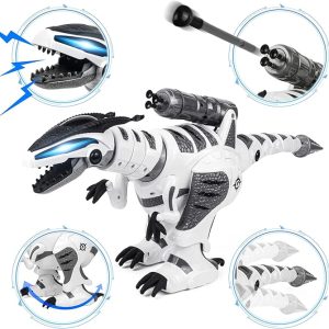 Remote Control Dinosaur Robot, Interactive Electronic Pet, RC T-Rex Toy, RC Robot Dinosaur Intelligent Interactive Smart Toy